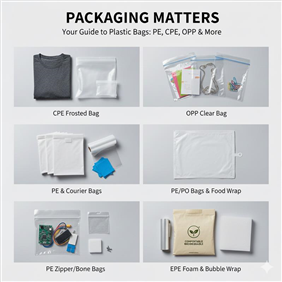 包裝科普 | PE、CPE、OPP... 傻傻分不清楚？一文帶你讀懂包裝袋的“材質密碼”